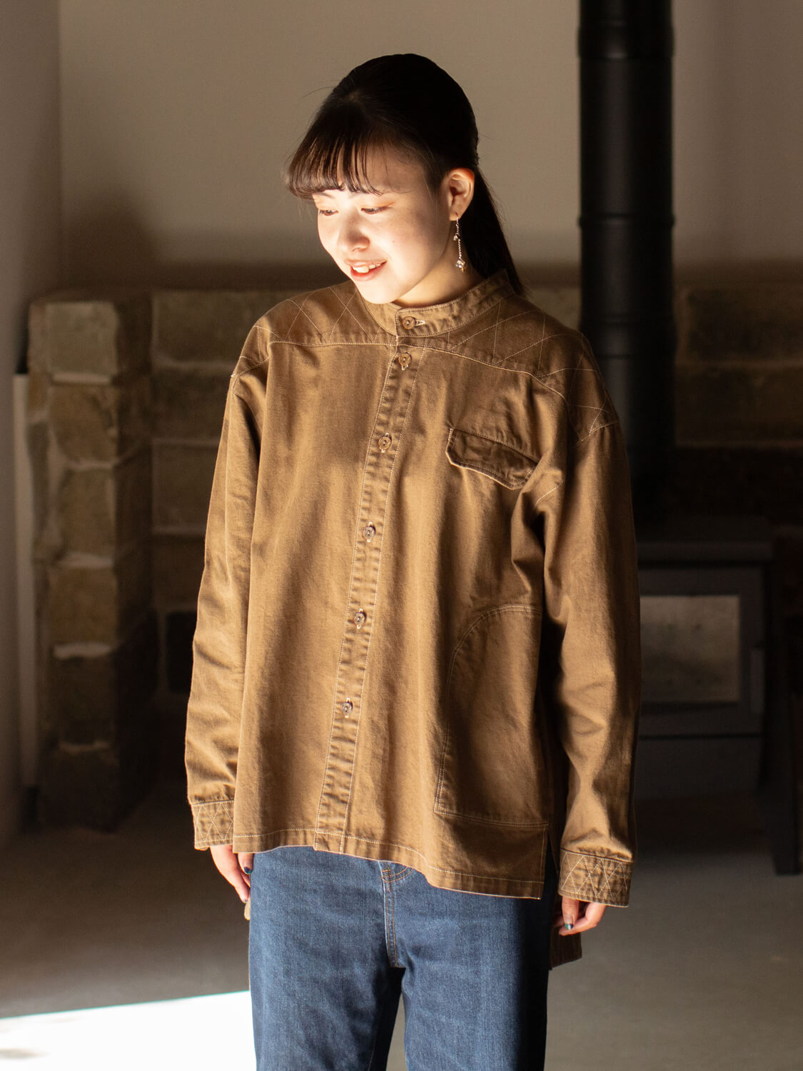 縁日 漆染のYAMA SHIRT（山シャツ）