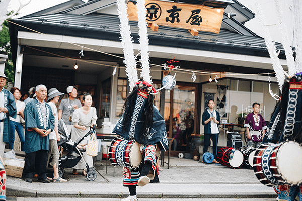 郷土芸能　支援　手拭い　鹿踊り　鹿子躍　伝統芸能