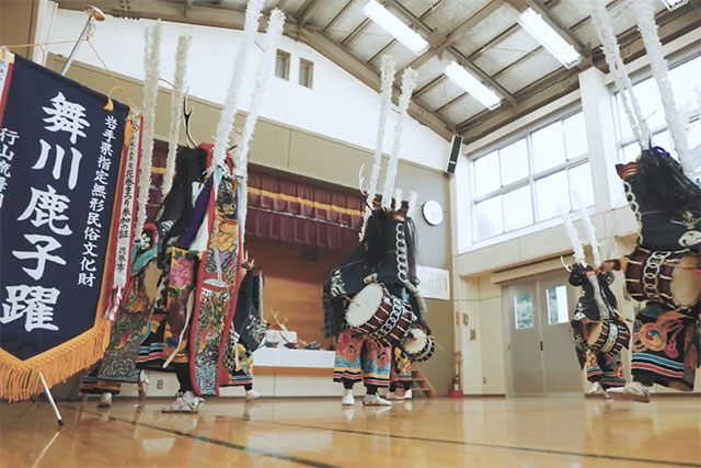 シシオドリワークショップ 鹿踊り