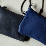 熊革サコッシュ　熊　熊革