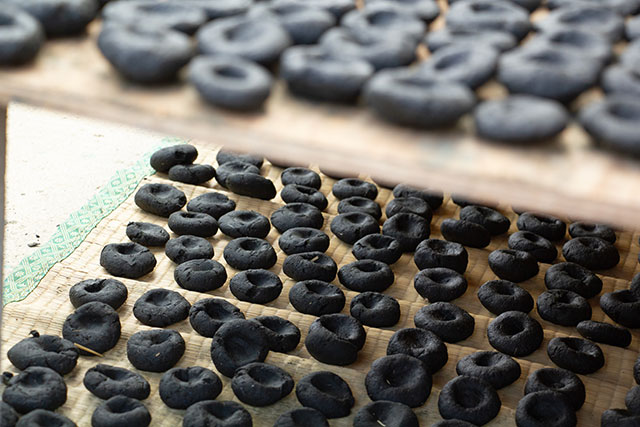 正藍冷染　藍玉作り