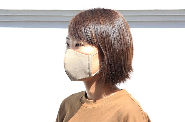 布マスク 秋色