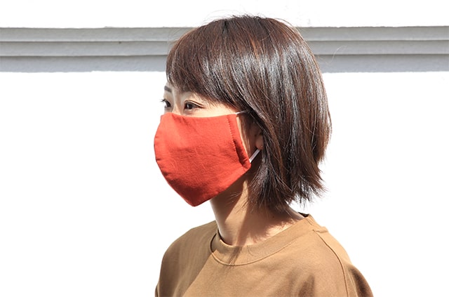 布マスク 秋色