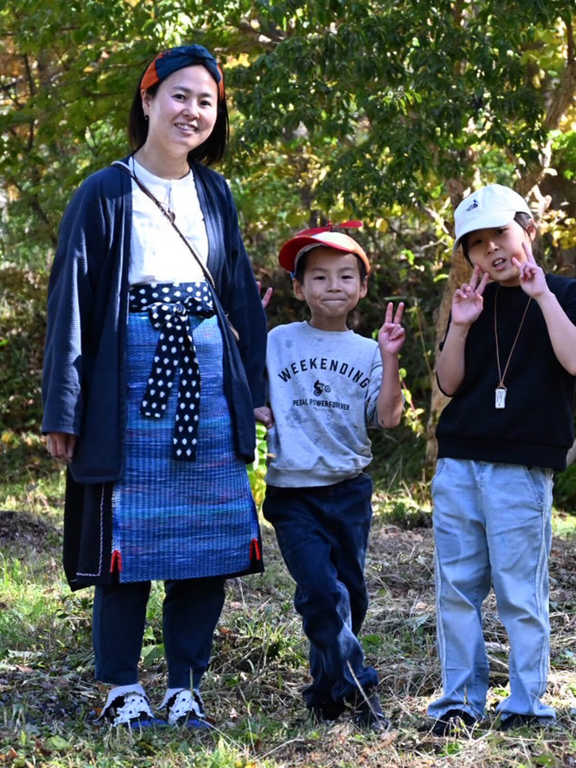 縁日　半纏　hanten 着用イメージ