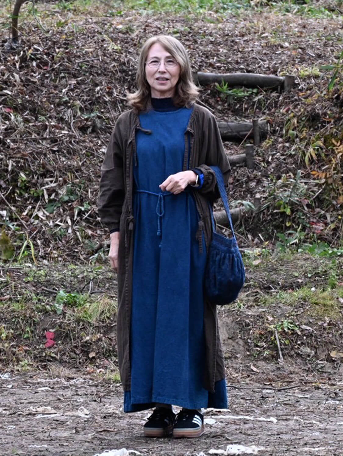 漆 KAPPOGI 割烹着 着用イメージ