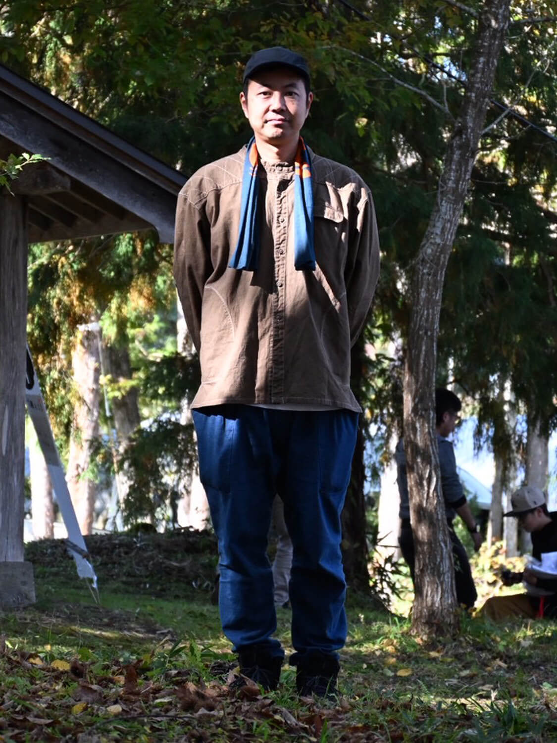 縁日 インディゴ(藍染)さっぱかま