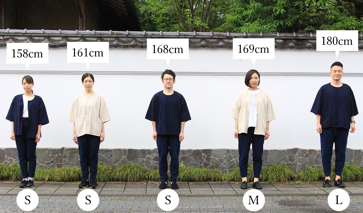 ダボシャツ 着用イメージ