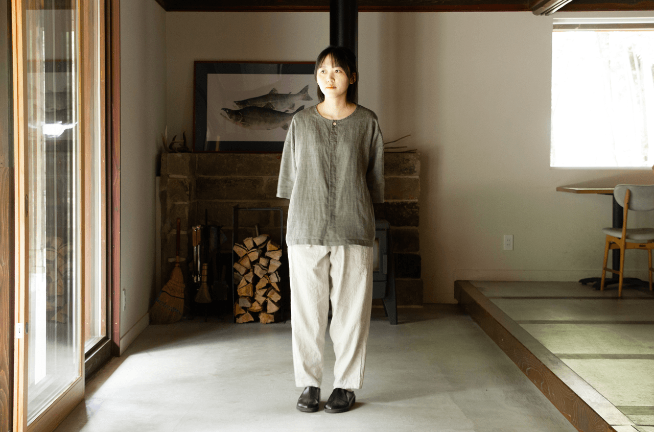 ダボシャツ　DABO SHIRT 麻