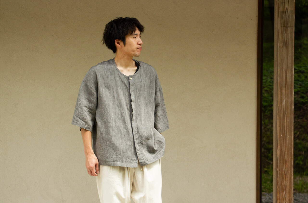 縁日　ダボシャツ　DABO SHIRT 麻