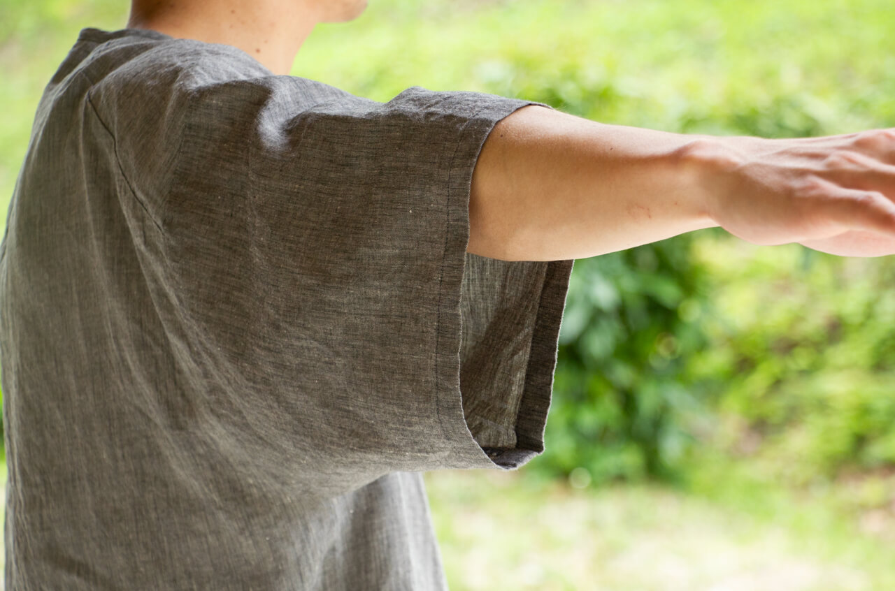 縁日　ダボシャツ　DABO SHIRT 麻