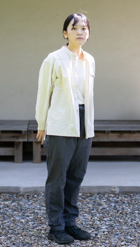 縁日 YAMA SHIRT（山シャツ） 着用イメージ