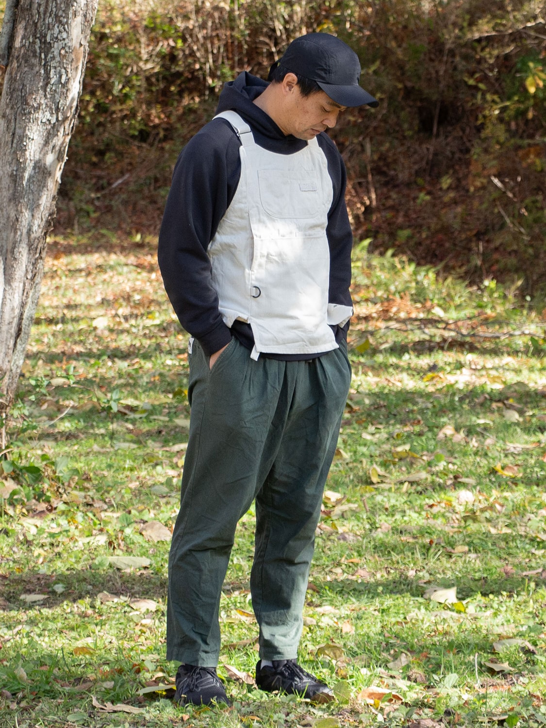 縁日　HARAGAKE VEST（腹掛けベスト） 着用イメージ