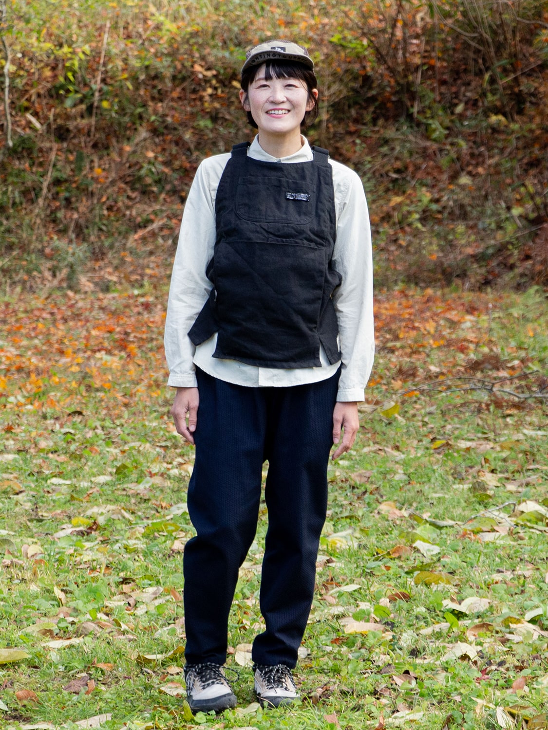 縁日　HARAGAKE VEST（腹掛けベスト） 着用イメージ