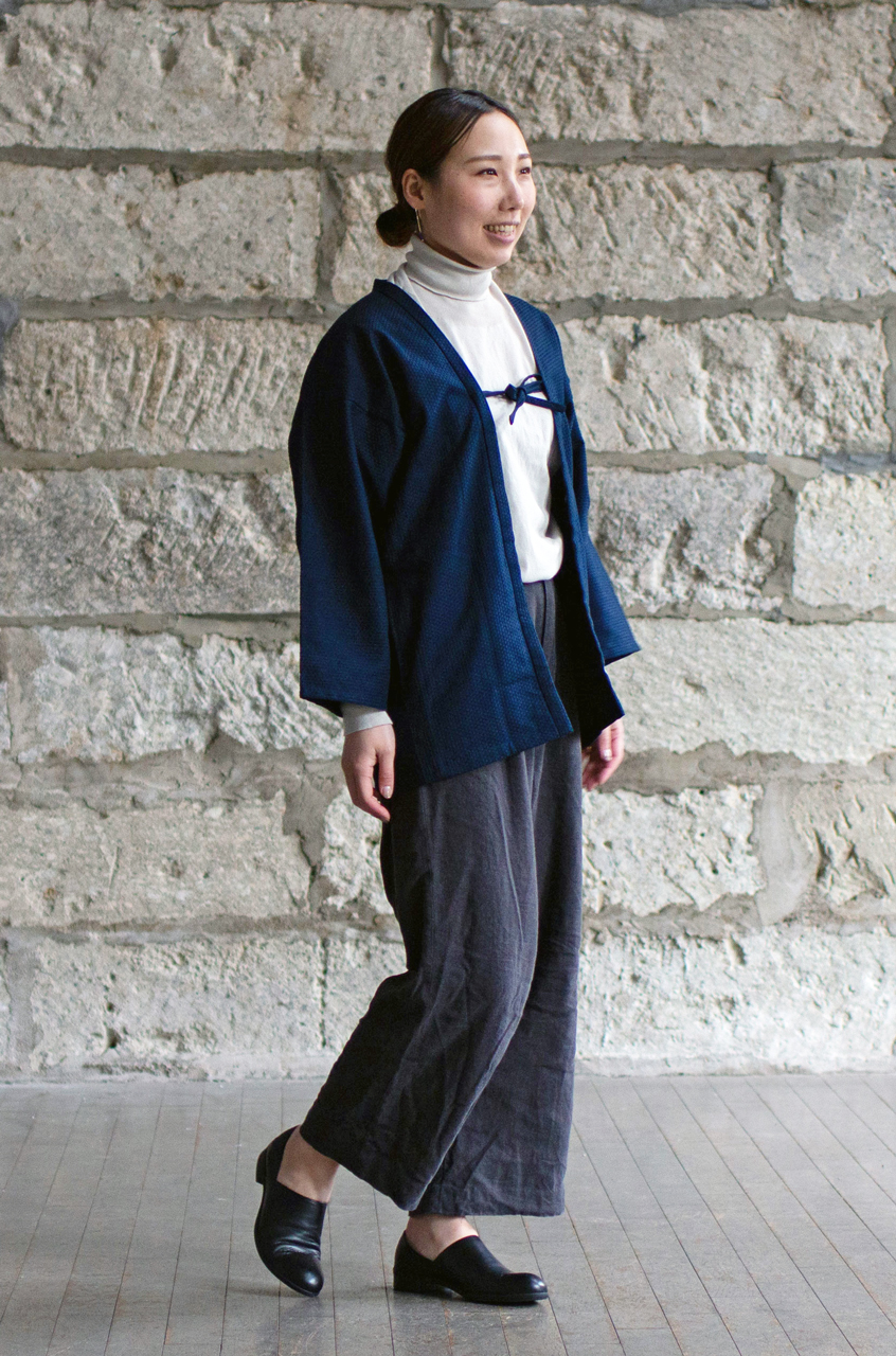 縁日　半纏　hanten 着用イメージ