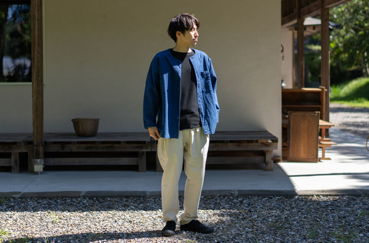 縁日　Indigo KOIKUCHI インディゴ鯉口 こいくち