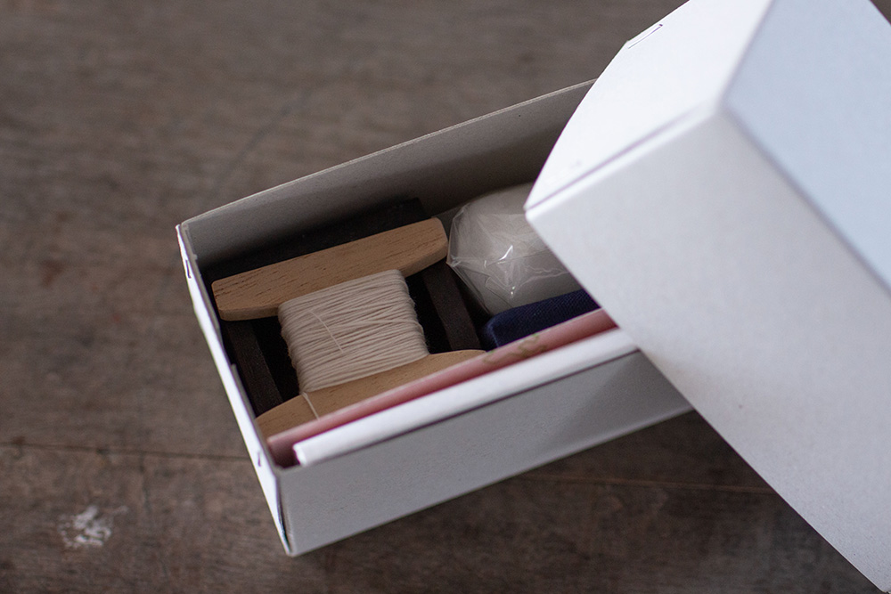 Iwayado craft 針山キット（青海波）