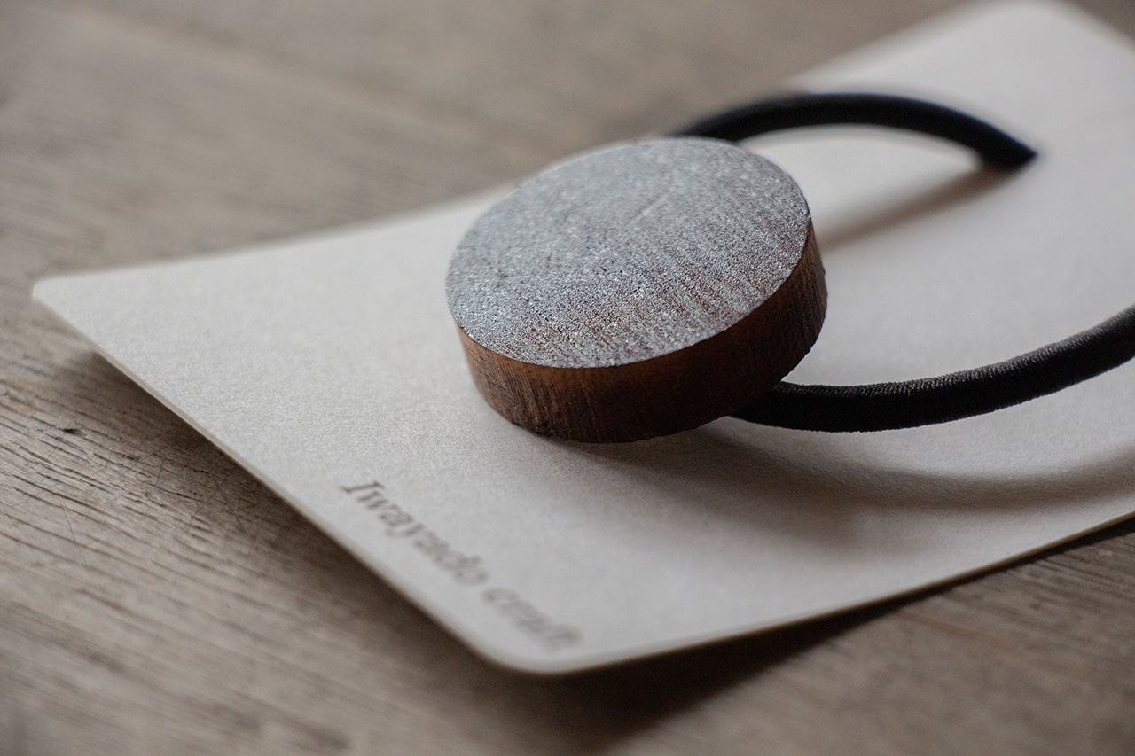 Iwayado craft 漆塗りヘアゴム / 小