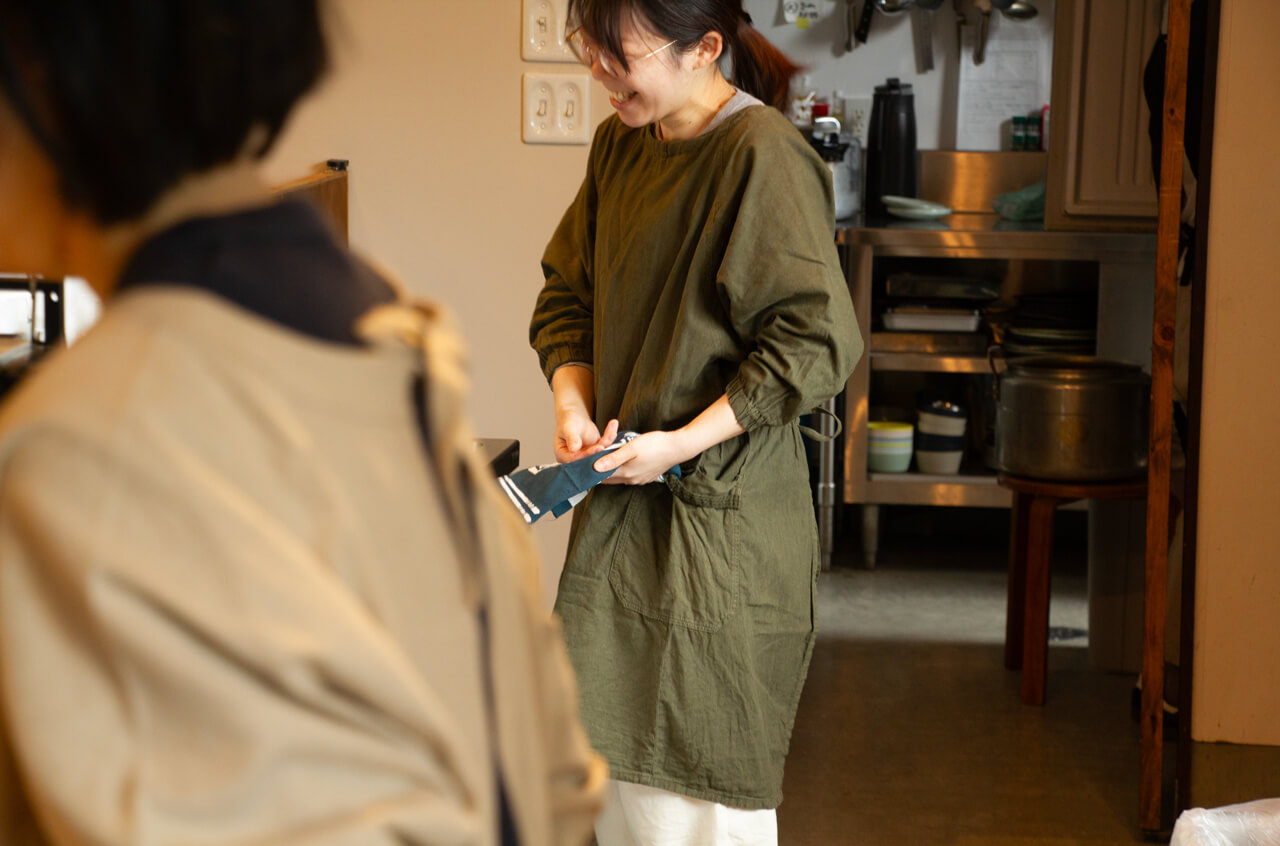 縁日　kappogi 割烹着