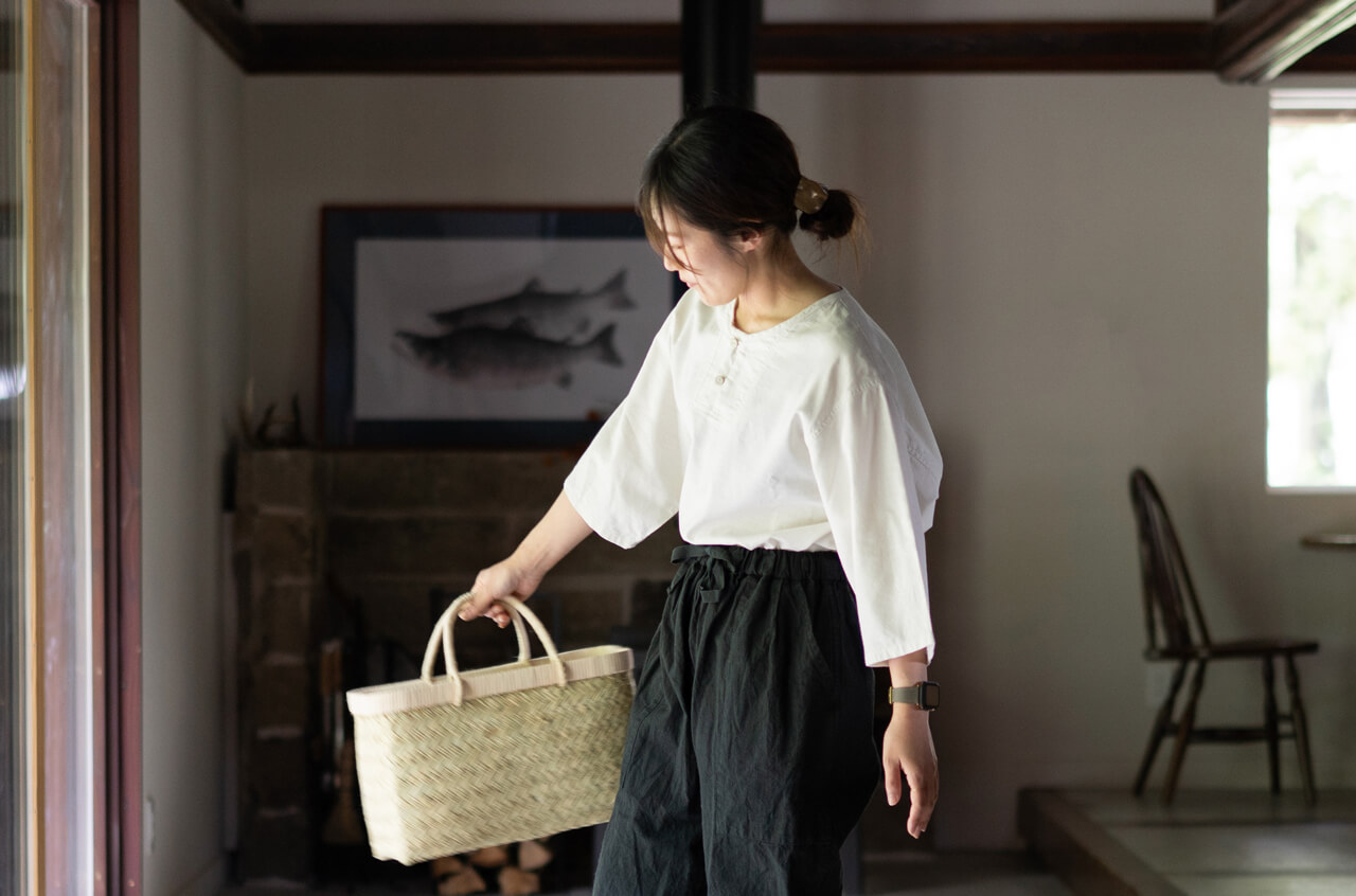 斜子織　シャツ　nanakooriSHIRT