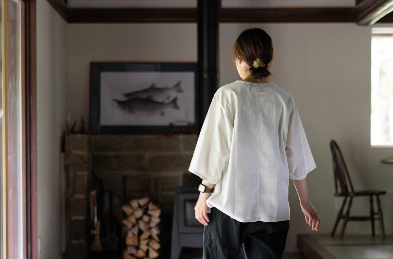 斜子織　シャツ　nanakooriSHIRT