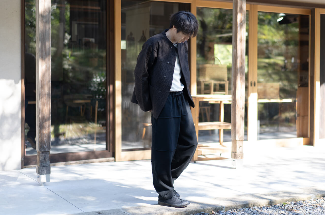PT-154 NM ウールモッサパンツ