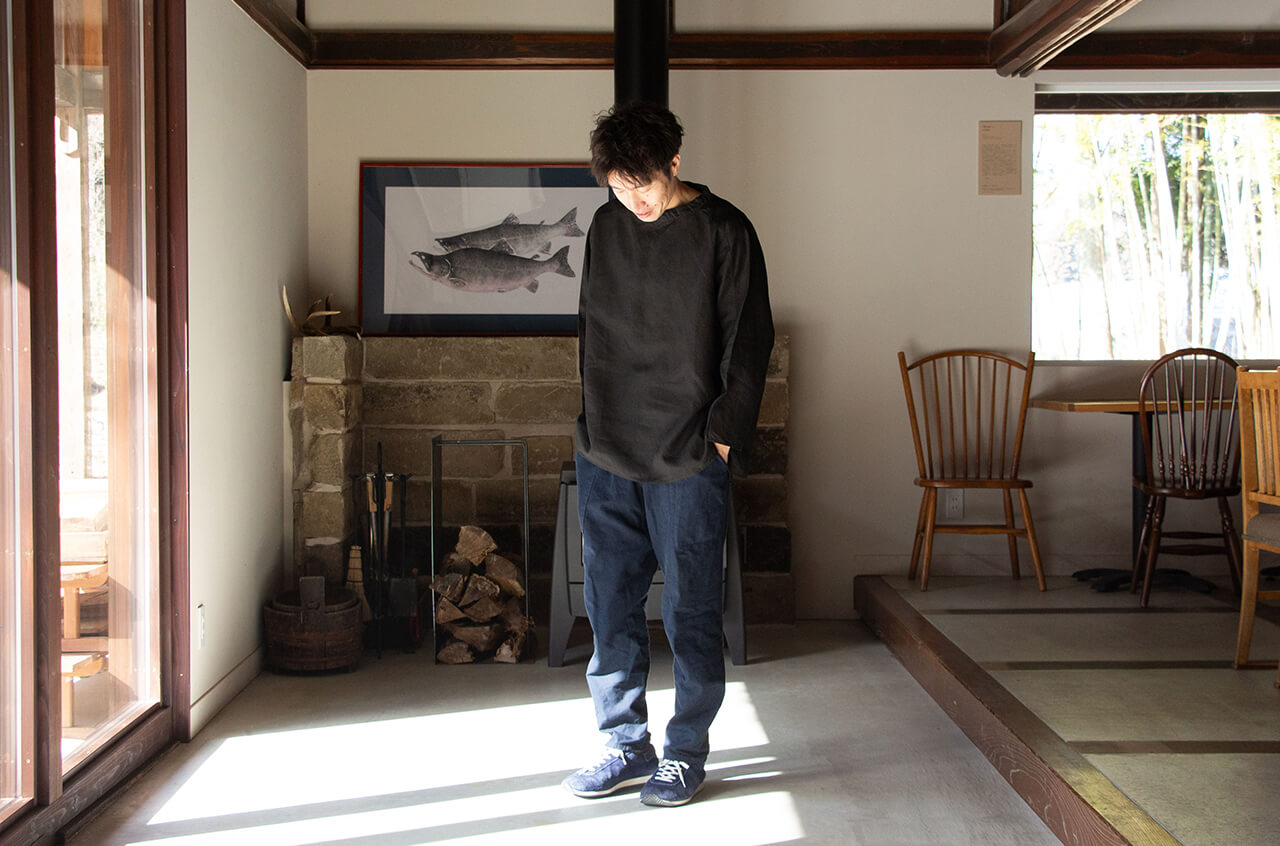 縁日 MITTAN(ミッタン) SH-159 大麻長袖プルオーバー 高密度