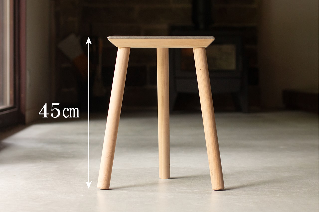 SHIKAGAWA-STOOL - 鹿革スツール - | 暮らしのあれこれセレクト