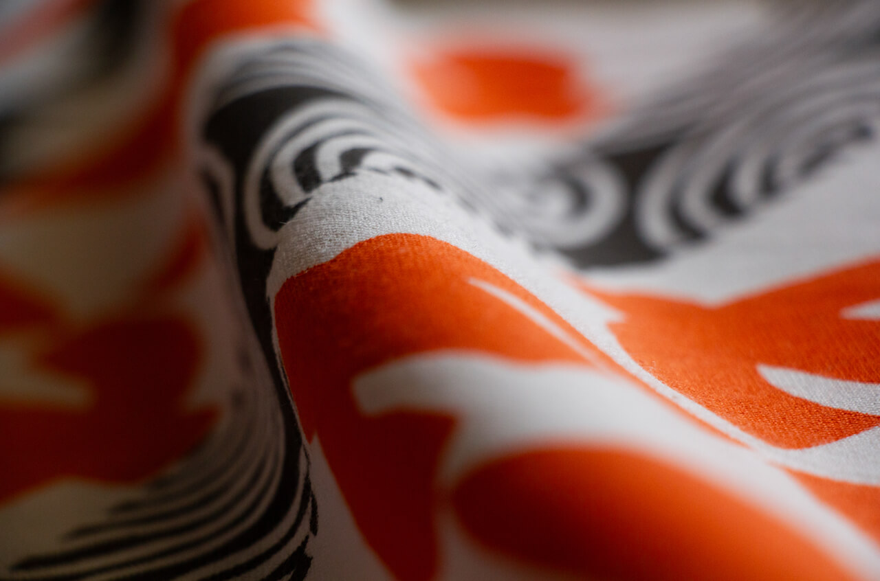 縁日　手ぬぐい　万象　前川正人