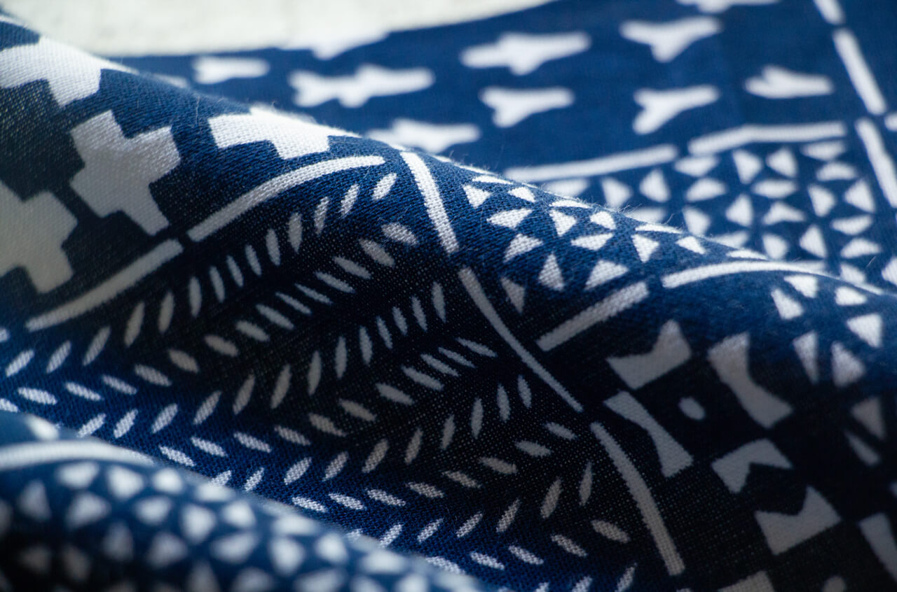 縁日　よつめ染布舎 TENUGUI　民布