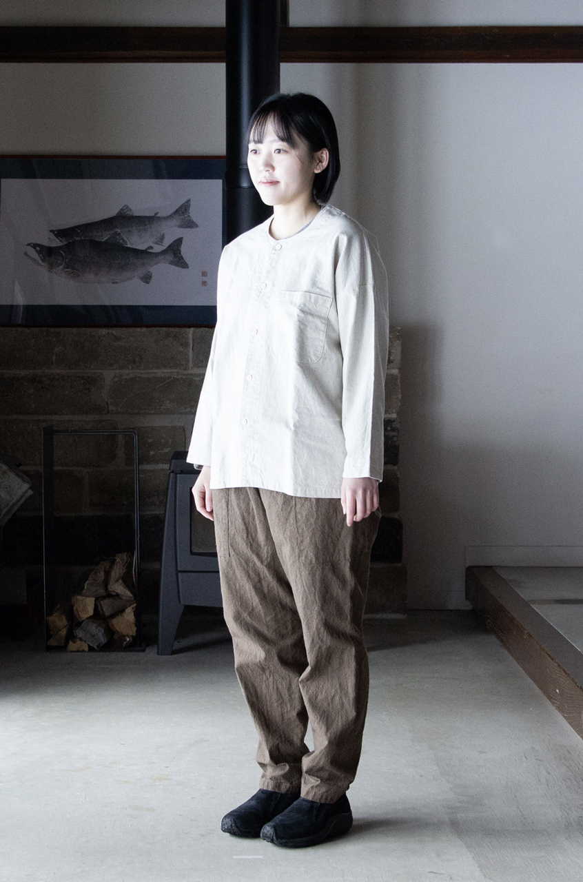 縁日　漆染のさっぱかま02 着用イメージ