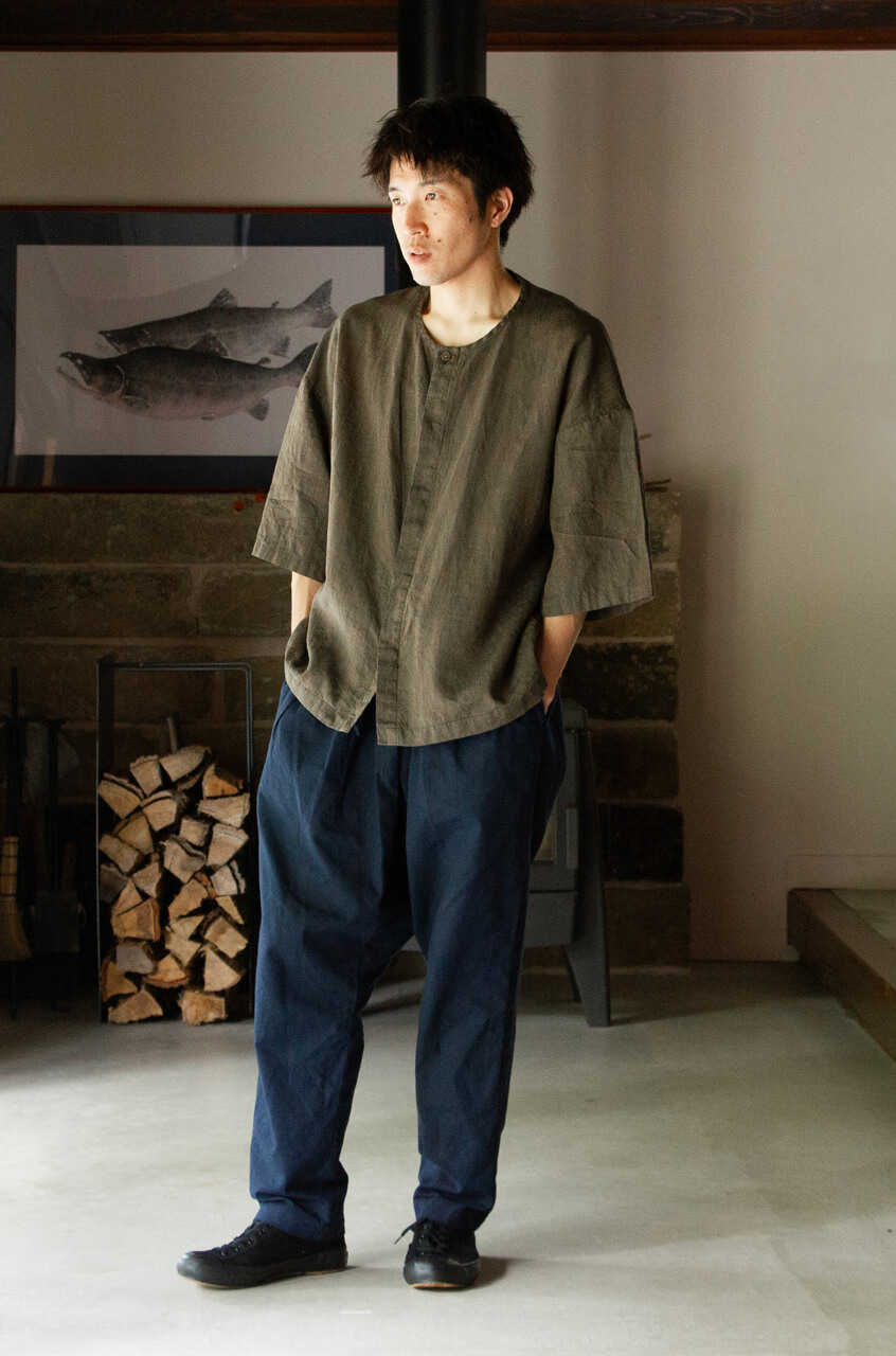 縁日 ダボシャツ DABO SHIRT 麻