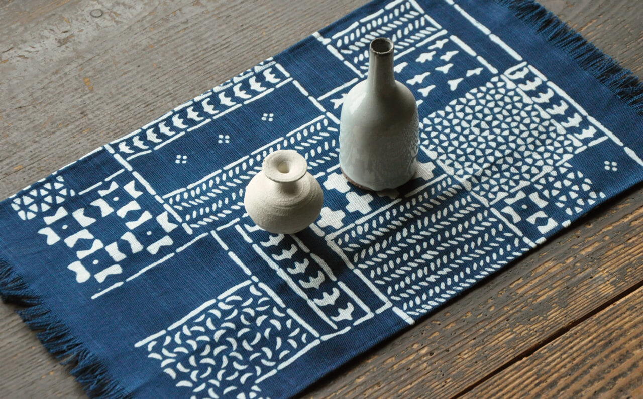 よつめ染布舎 テキスタイルストーリー 民布