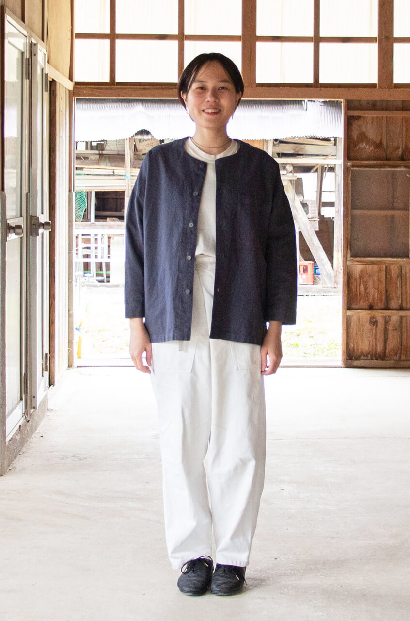縁日 鯉口シャツ 着用イメージ