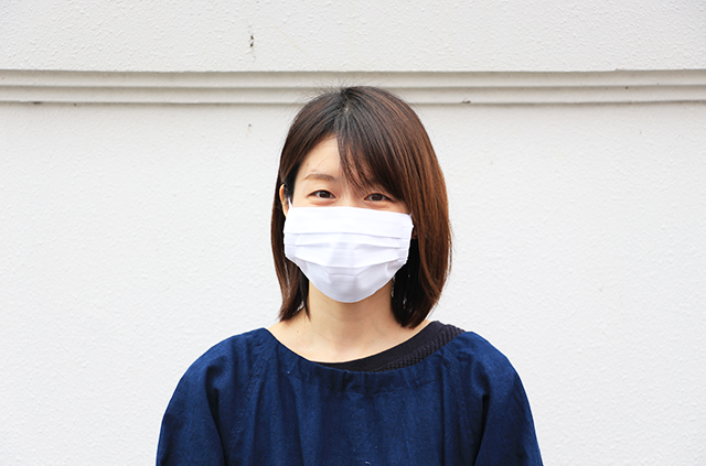 エンニチ 手ぬぐい おてふき マスク 着用