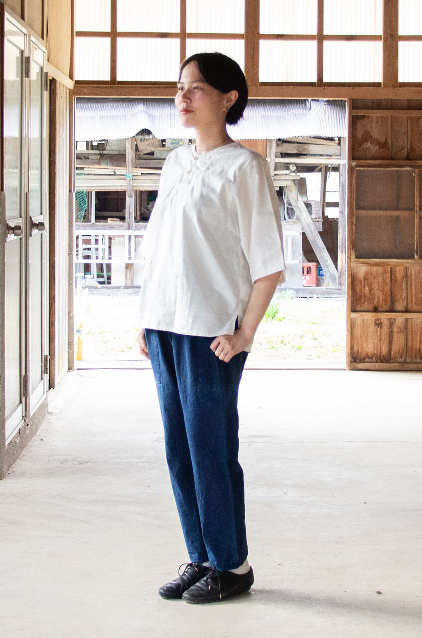 斜子織　シャツ　nanakooriSHIRT