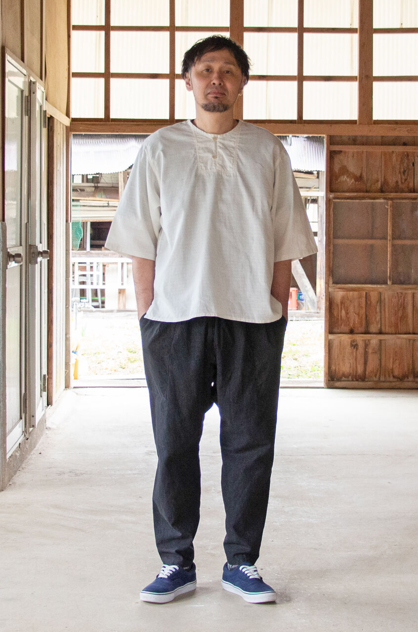 斜子織　シャツ　nanakooriSHIRT