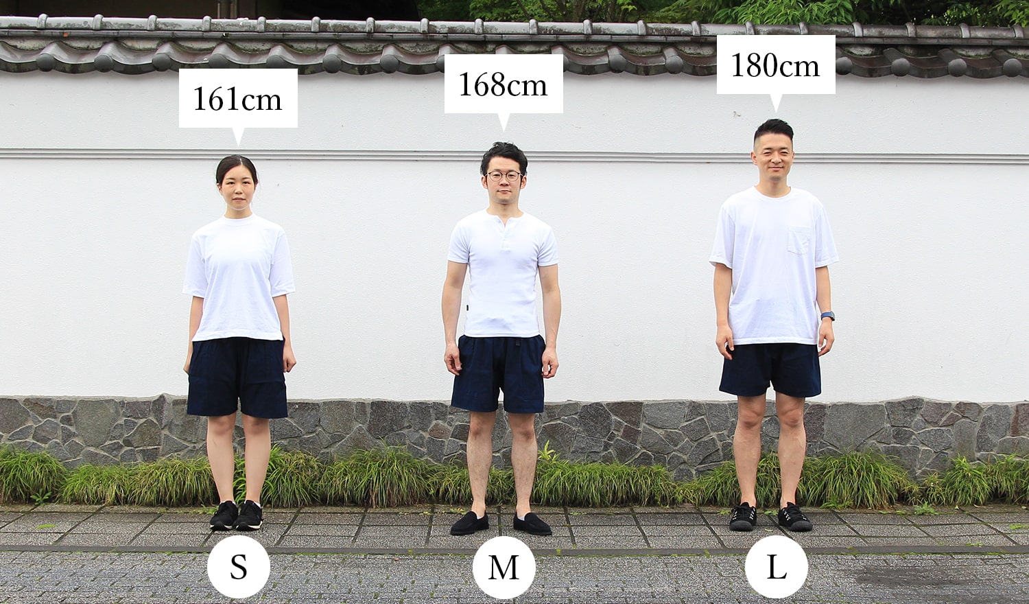猿袴ショーツ さっぱかまショーツ 着用サイズ